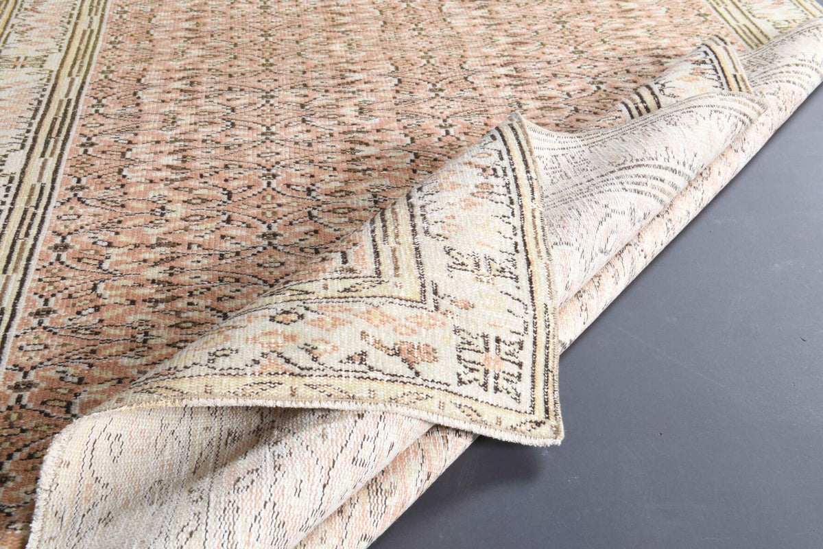 5x9 Semi-Antique Vintage Hereke Area Rug