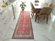 Gray Geometric Patterned Vintage Carpet - CLEARANCE - 14921OU