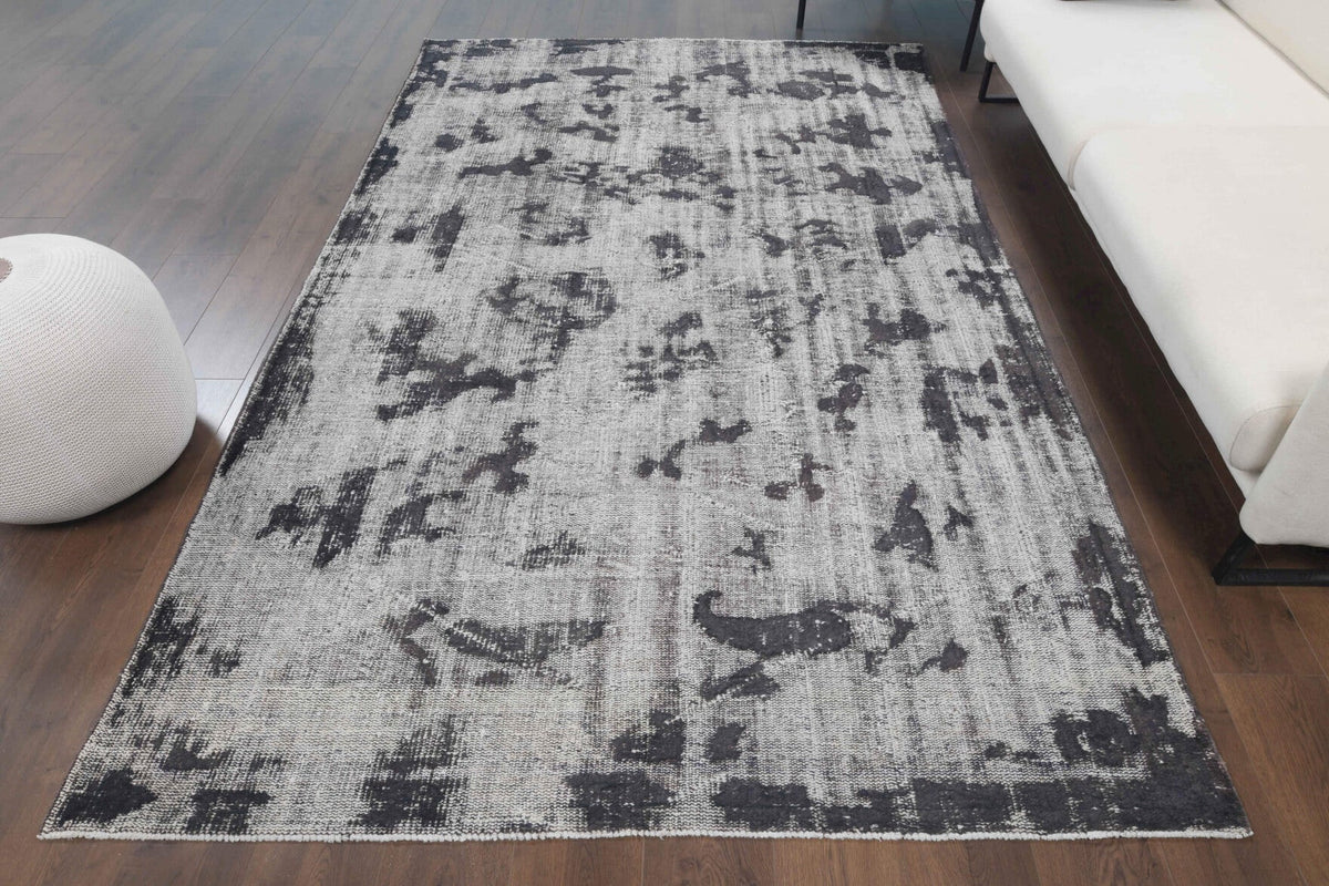 6x10 Handmade Vintage Area Anatolian Rug