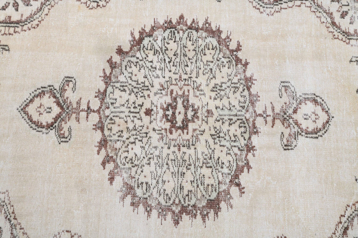 6x10 Handmade Vintage Area Oushak Rug