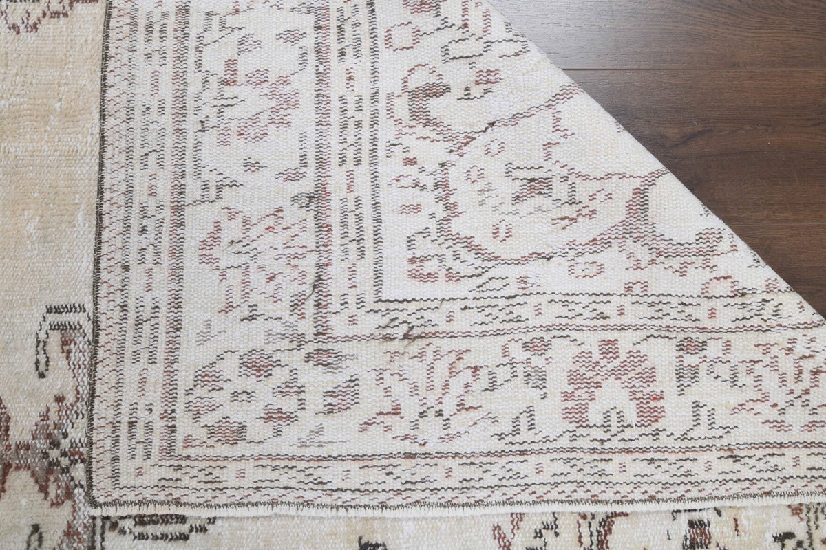 6x10 Handmade Vintage Area Oushak Rug
