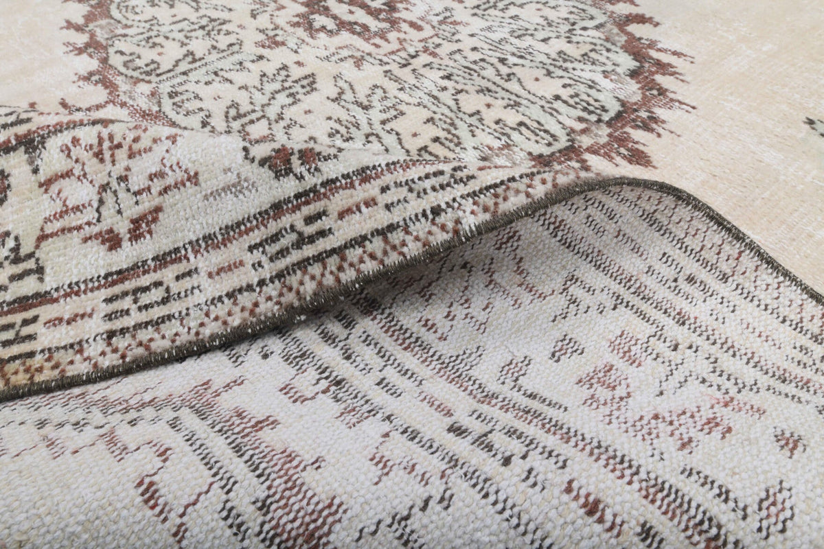 6x10 Handmade Vintage Area Oushak Rug
