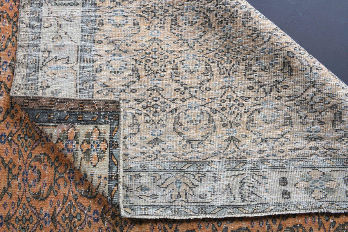 6x10 Handmade Vintage Hereke Area Rug