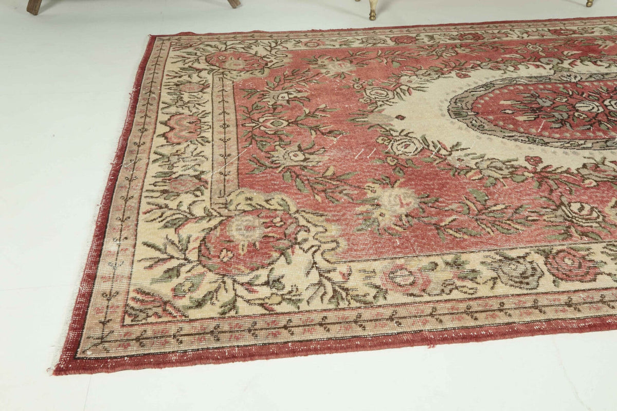 Vintage Oushak Area Rug