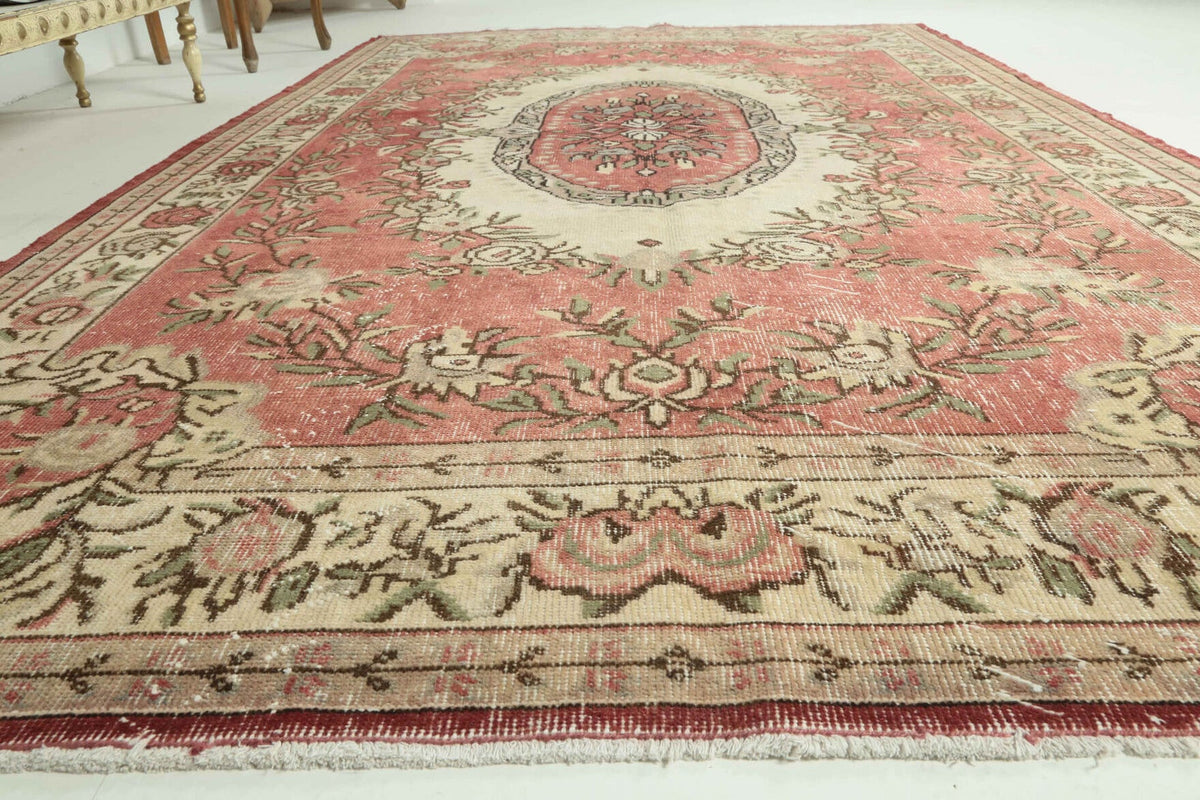 Vintage Oushak Area Rug