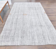 El yapımı vintage halı 188x320 cm düz desenli yün - detay görünümü