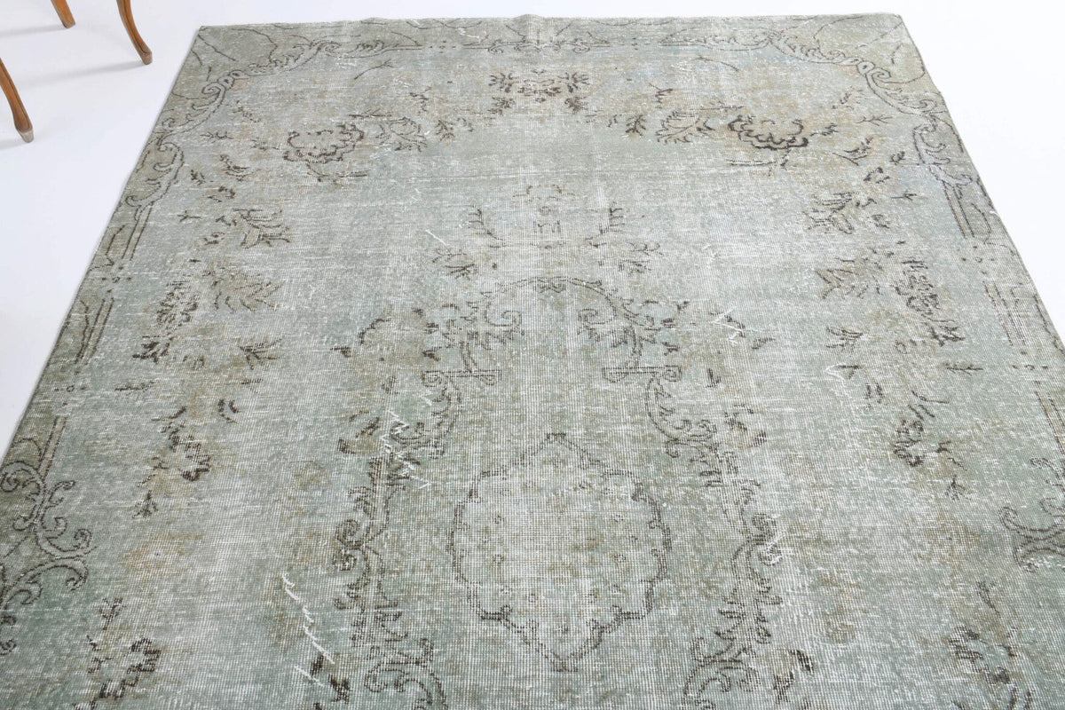 Antique Oushak Area Rug