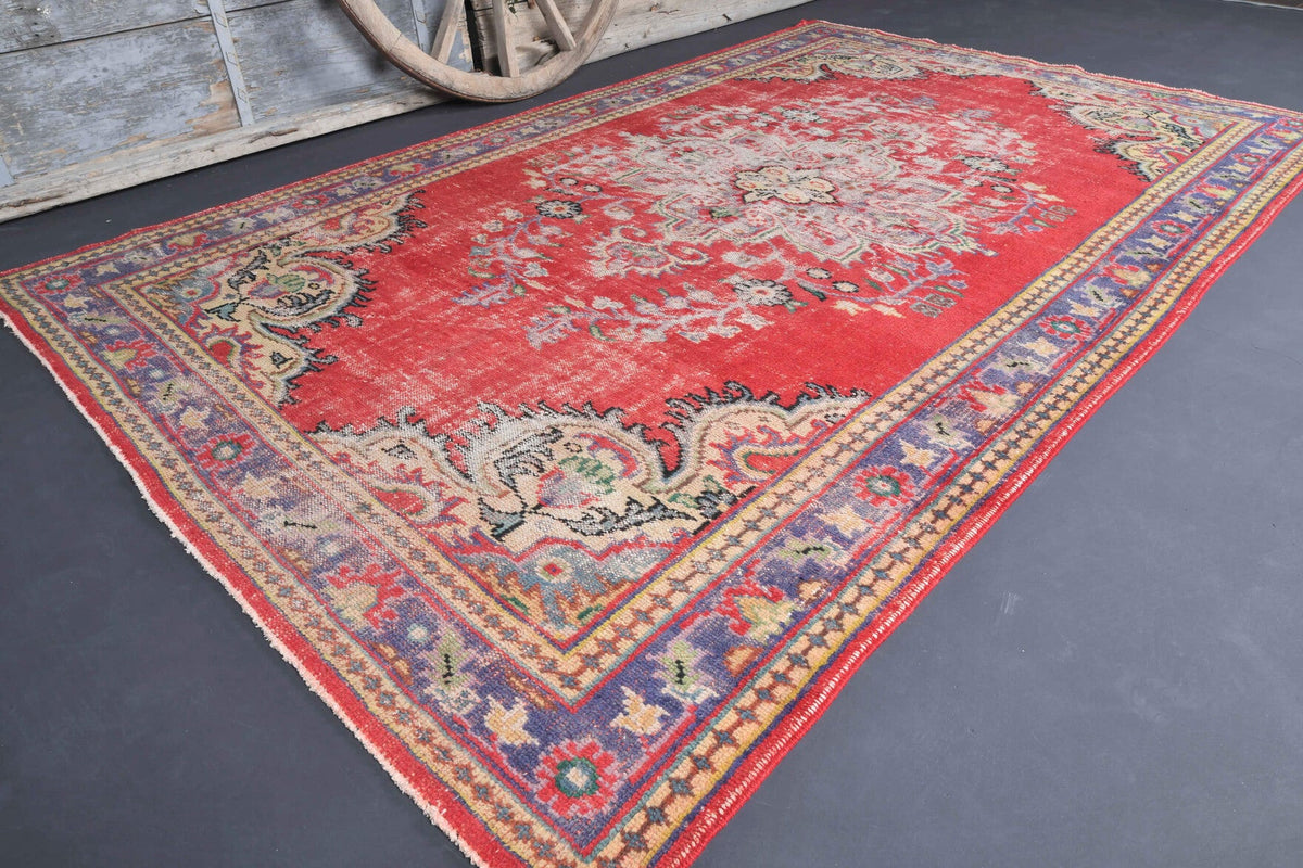 Anatolian Vintage Red Area Rug