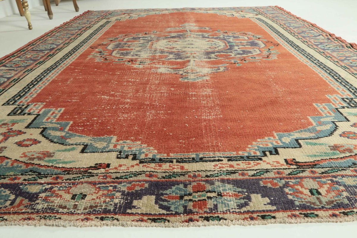 Vintage Oushak Area Rug