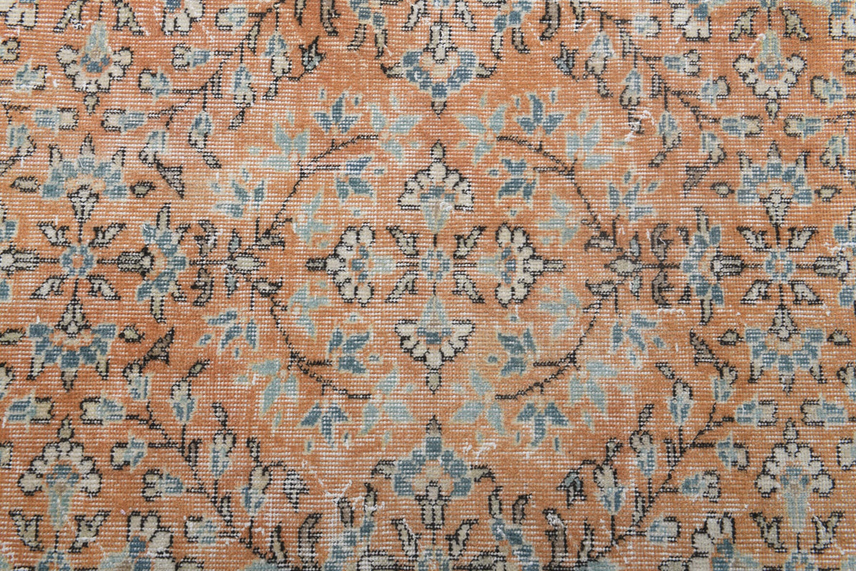 Vintage Turkish Area Hereke Rug