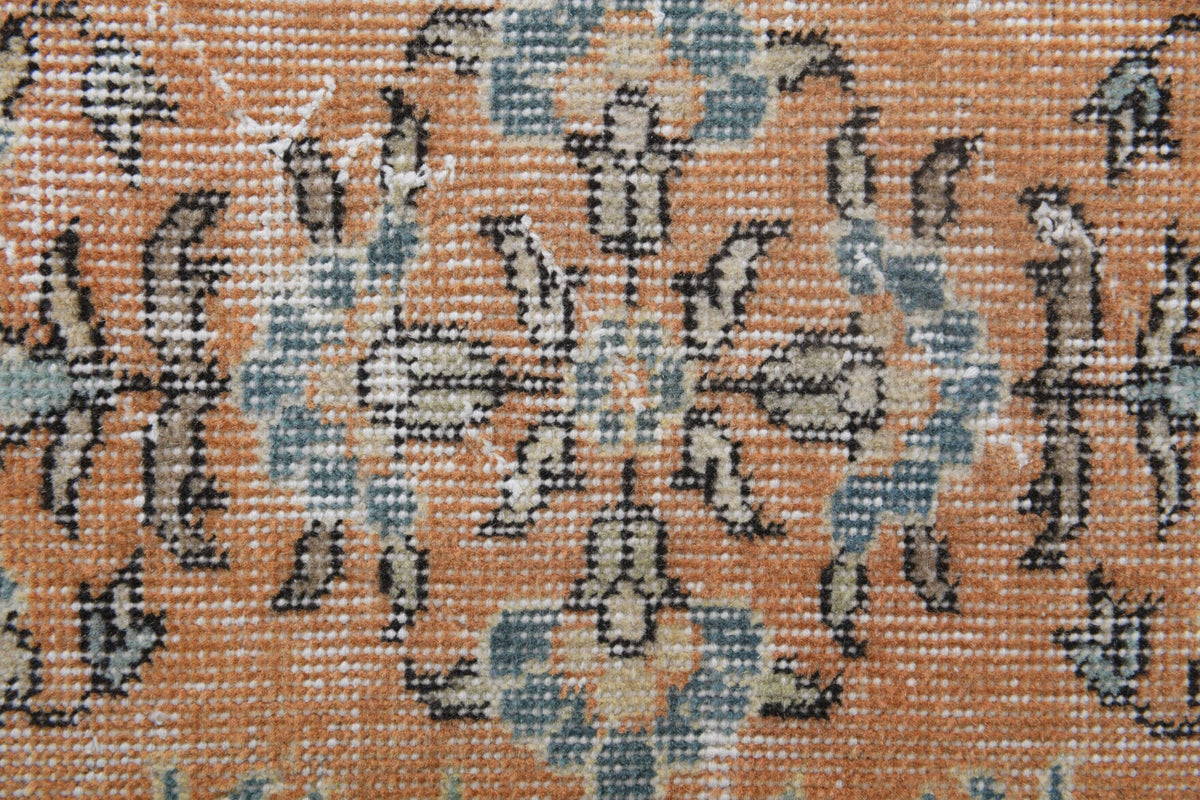 Vintage Turkish Area Hereke Rug