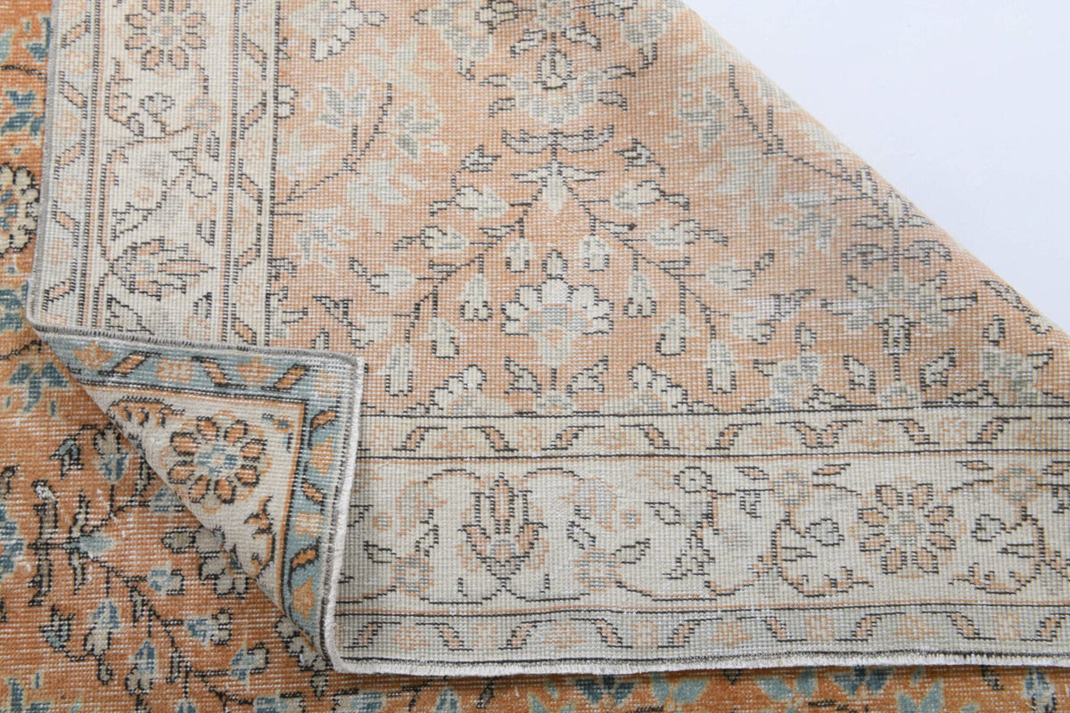 Vintage Turkish Area Hereke Rug