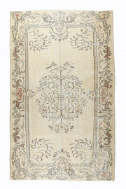 Vintage Beige Anatolian Area Rug