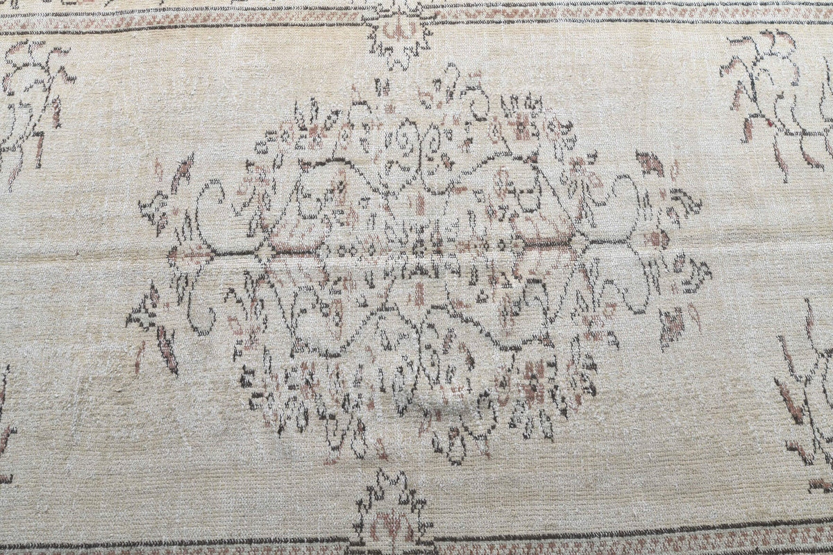Vintage Beige Anatolian Area Rug