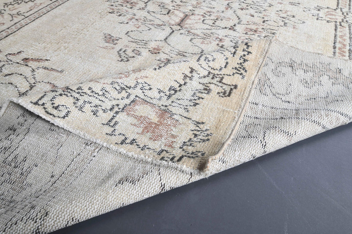 Vintage Beige Anatolian Area Rug