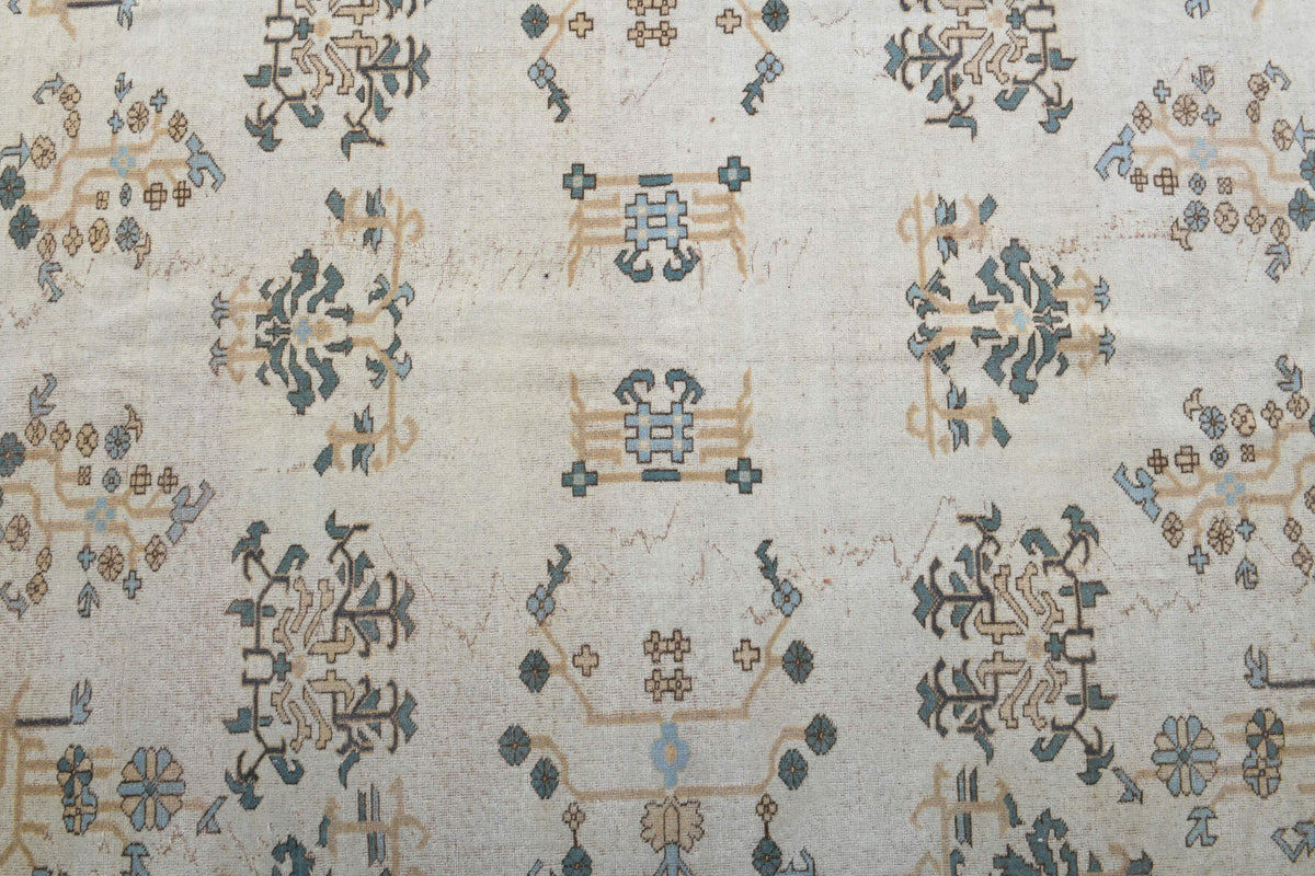 Vintage Area Hereke Rug