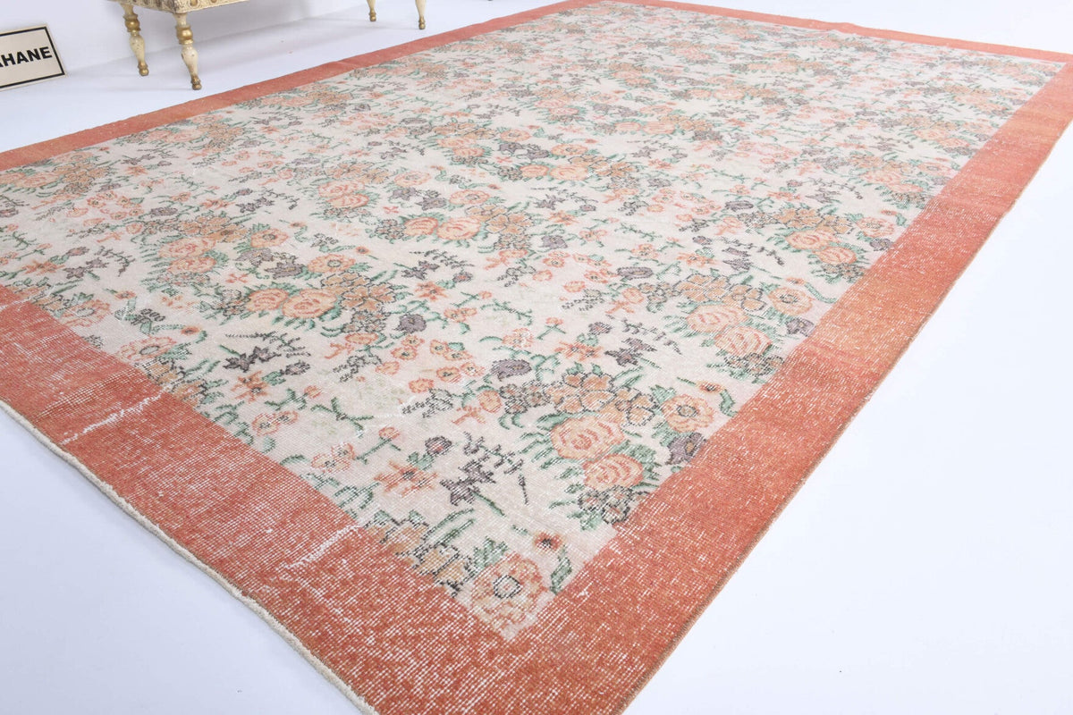 Vintage Hereke Area Rug