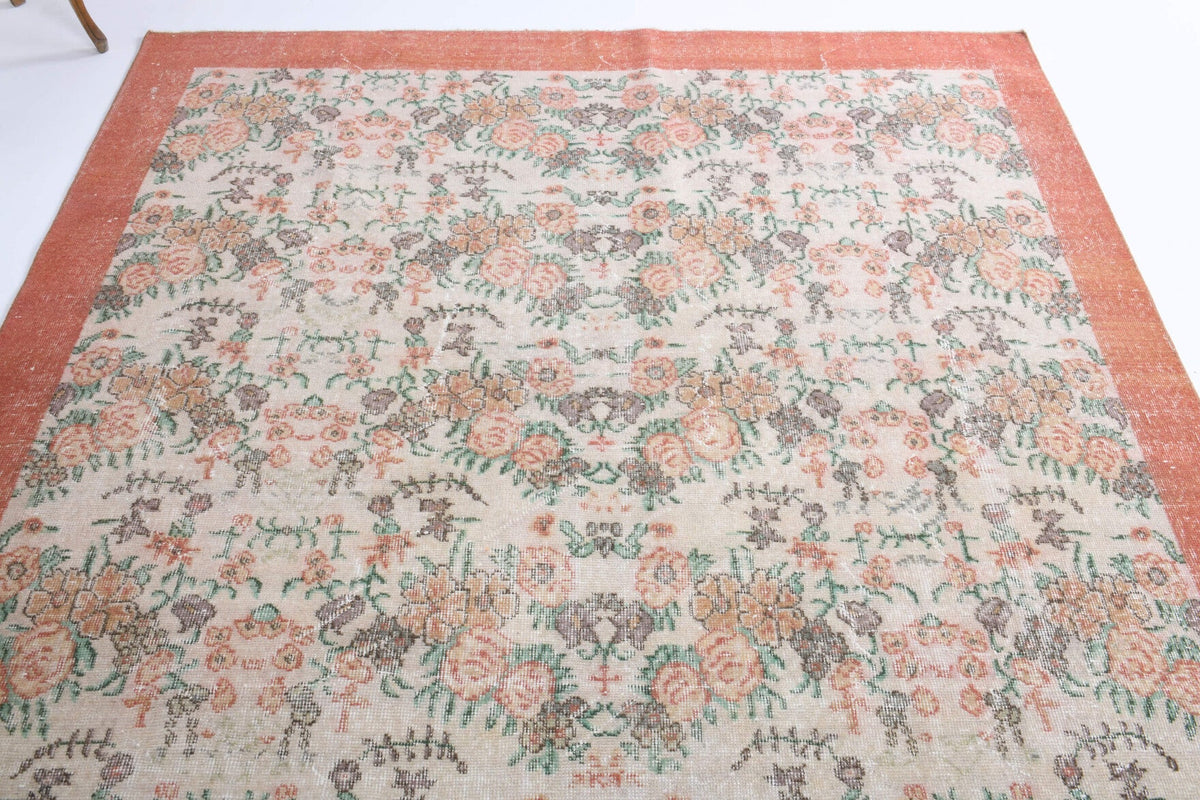 Vintage Hereke Area Rug