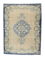 Medallion Oushak Vintage Area Rug