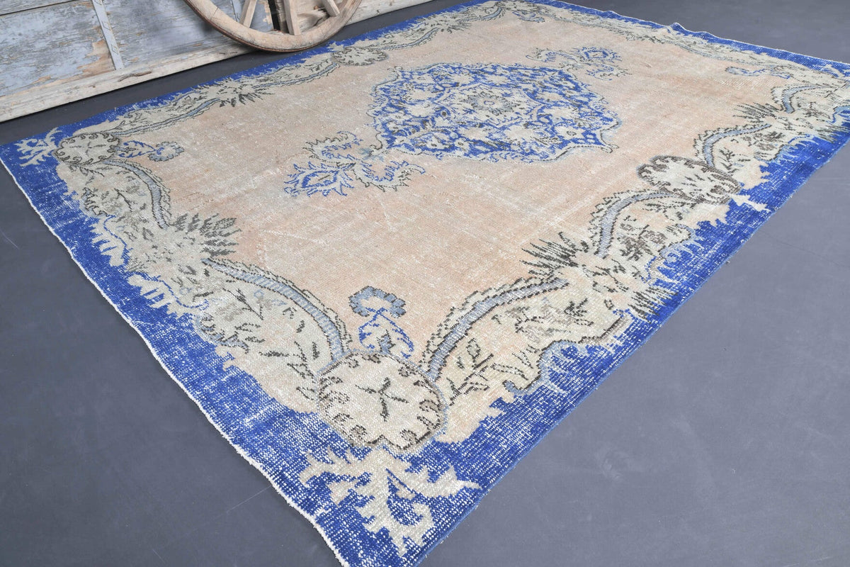 Medallion Oushak Vintage Area Rug