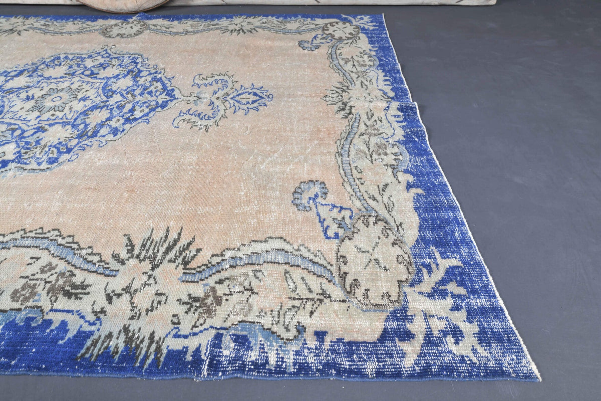 Medallion Oushak Vintage Area Rug