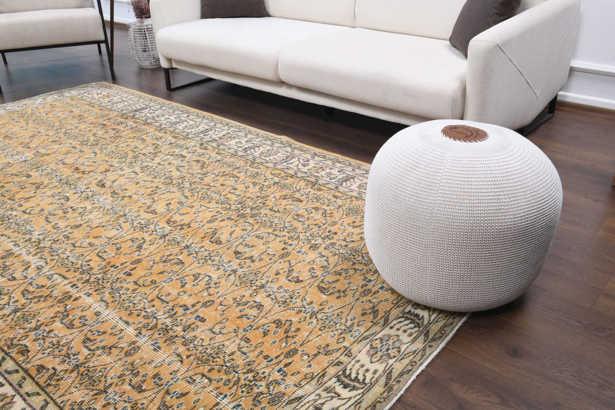 Vintage Hereke Area Rug