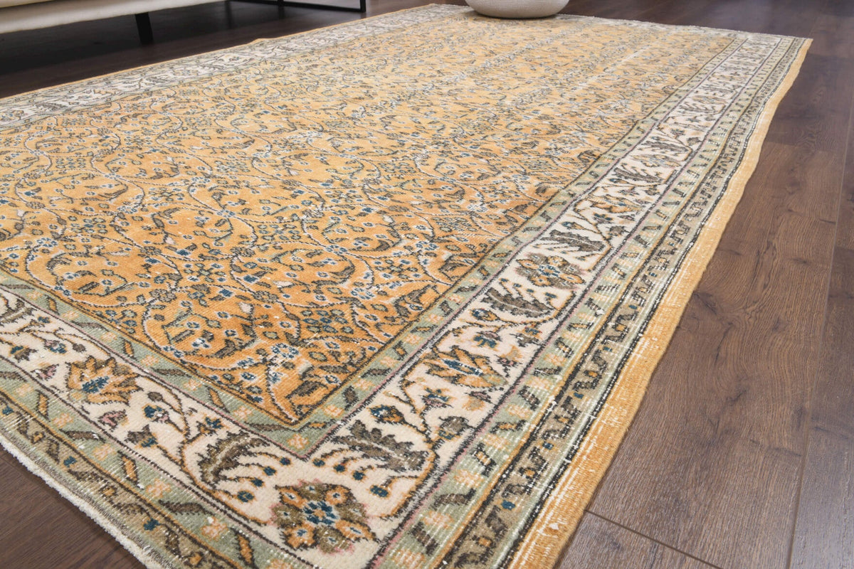 Vintage Hereke Area Rug