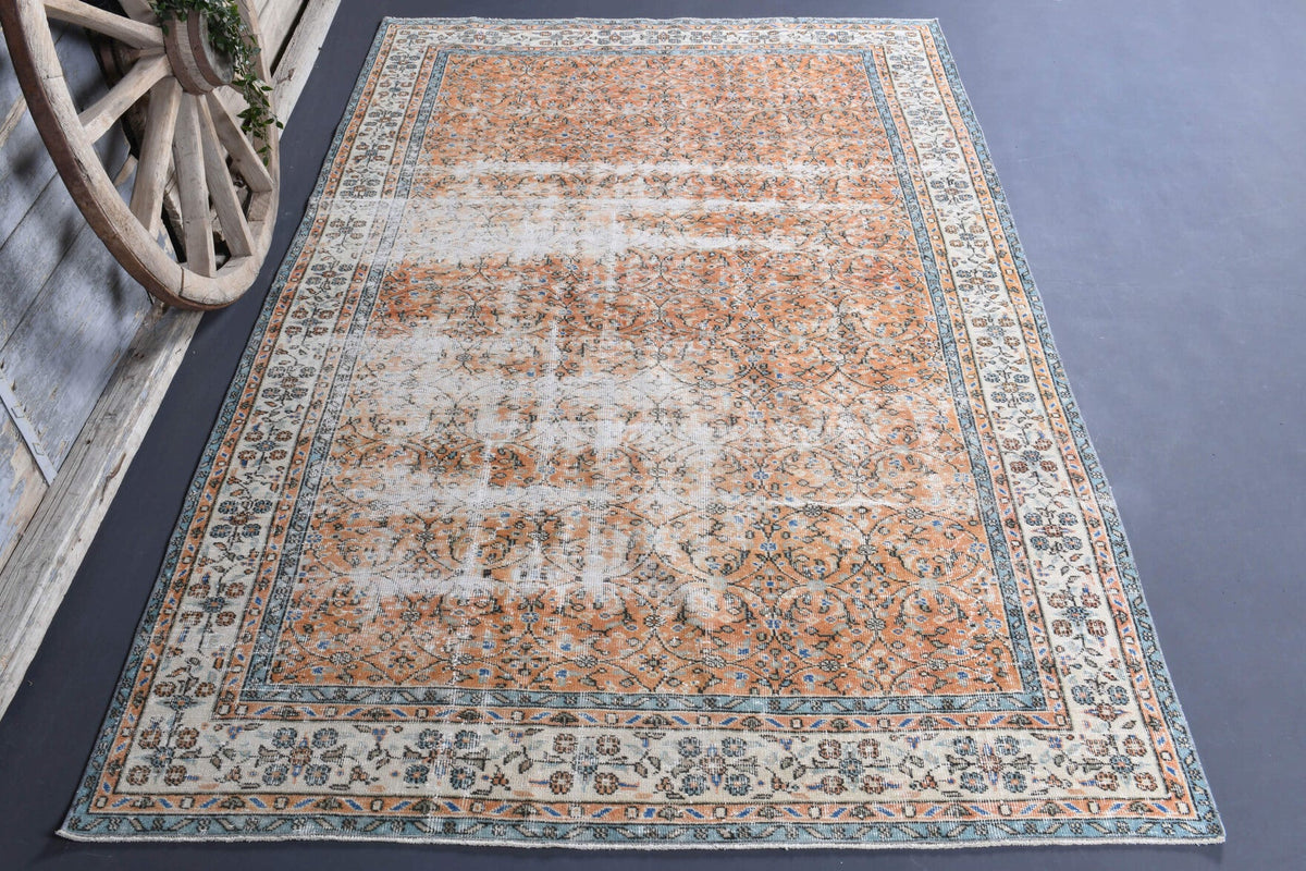 Vintage Area Hereke Rug
