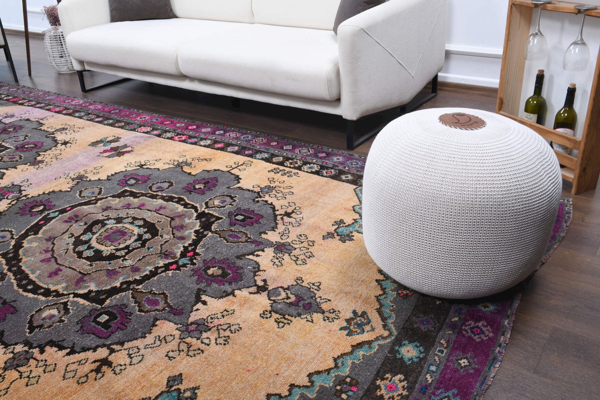 Anatolian Vintage Ethnic Area Rug