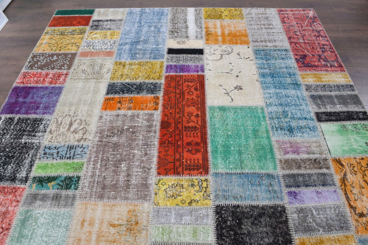 Vintage Patchwork Large Area Rug