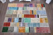 Vintage Patchwork Large Area Rug