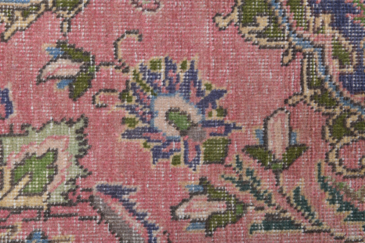 Persian Pink Vintage Large Area Rug