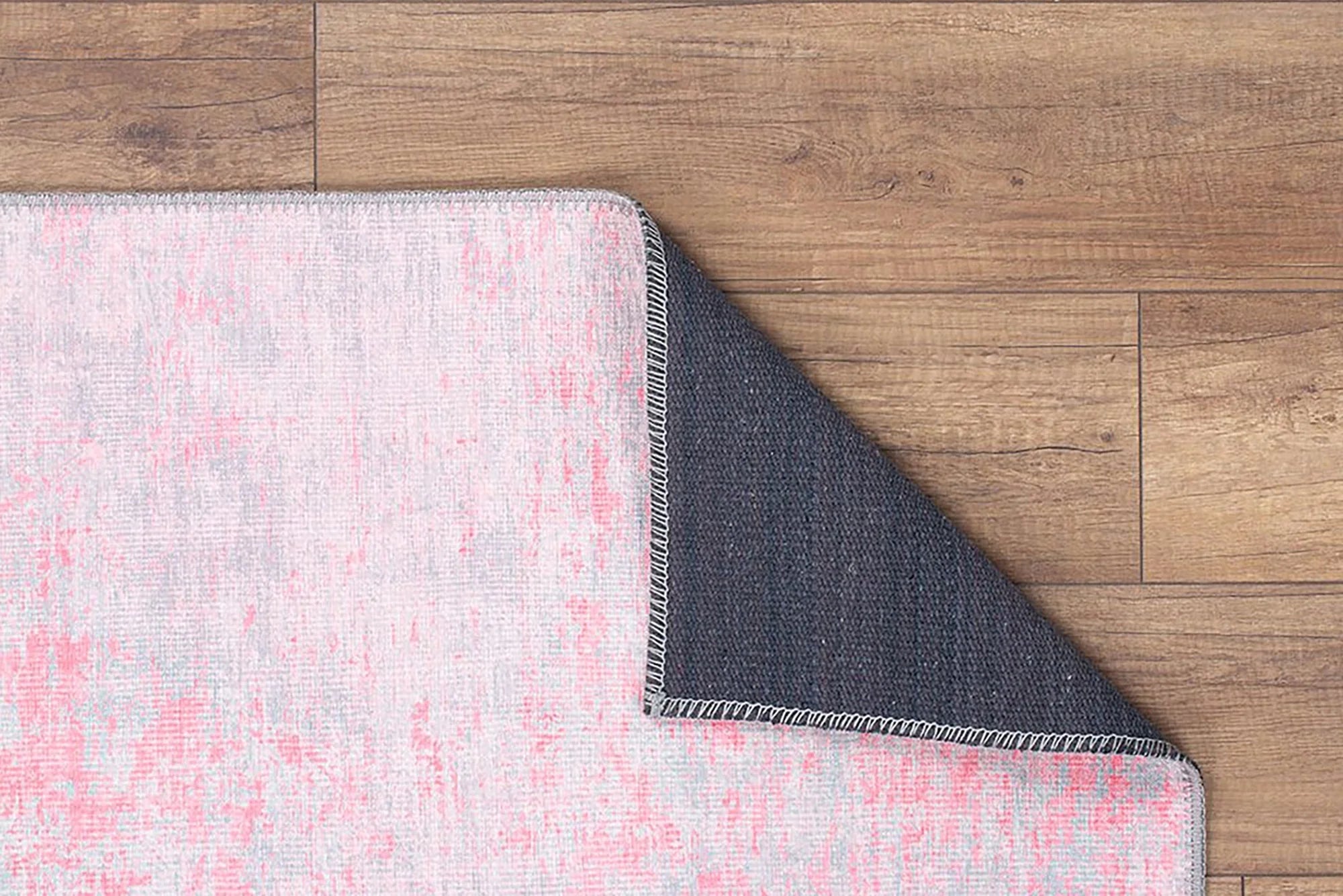 Gray Geometric Patterned Vintage Carpet- CLEARANCE - AL99OU