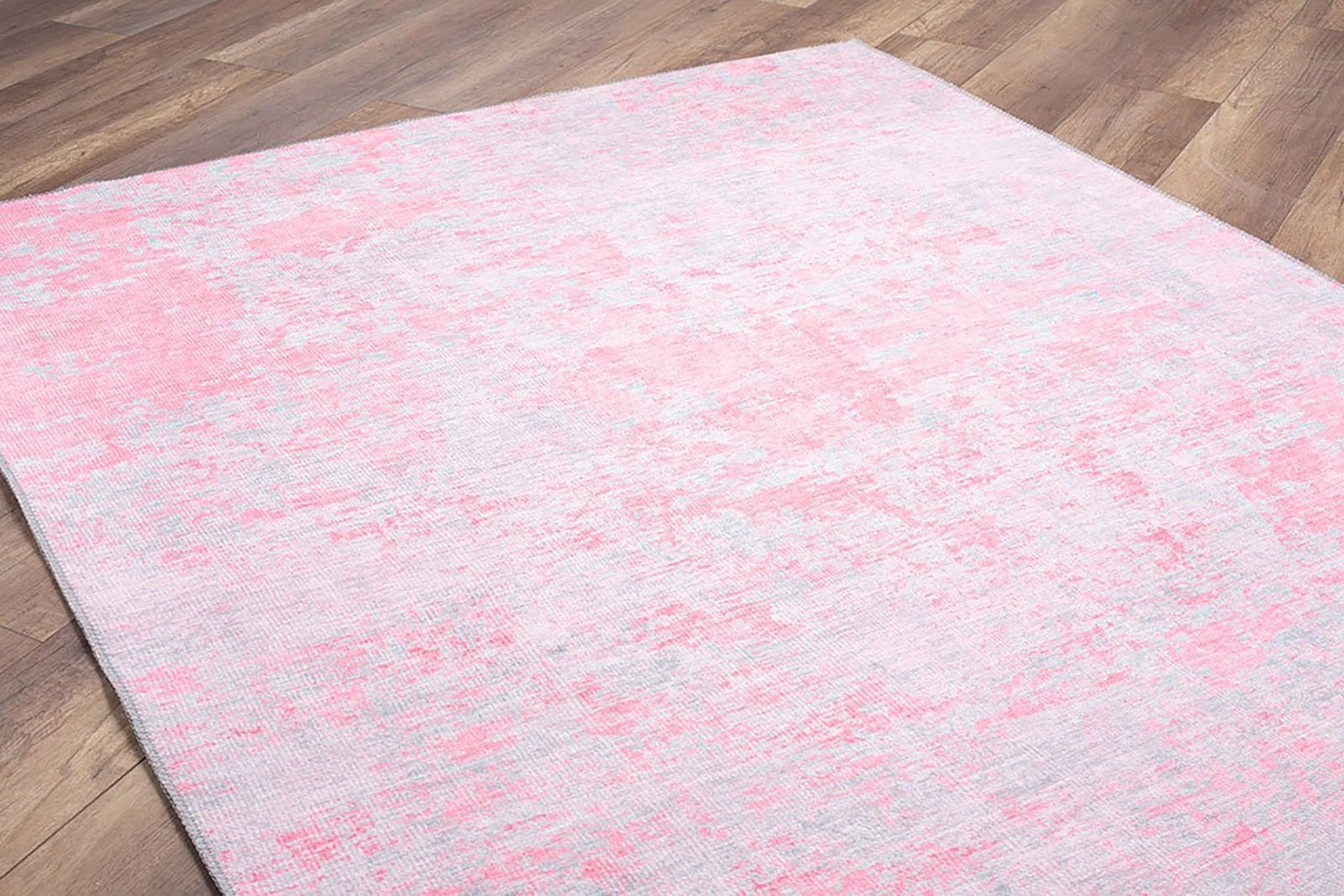 Gray Geometric Patterned Vintage Carpet- CLEARANCE - AL99OU