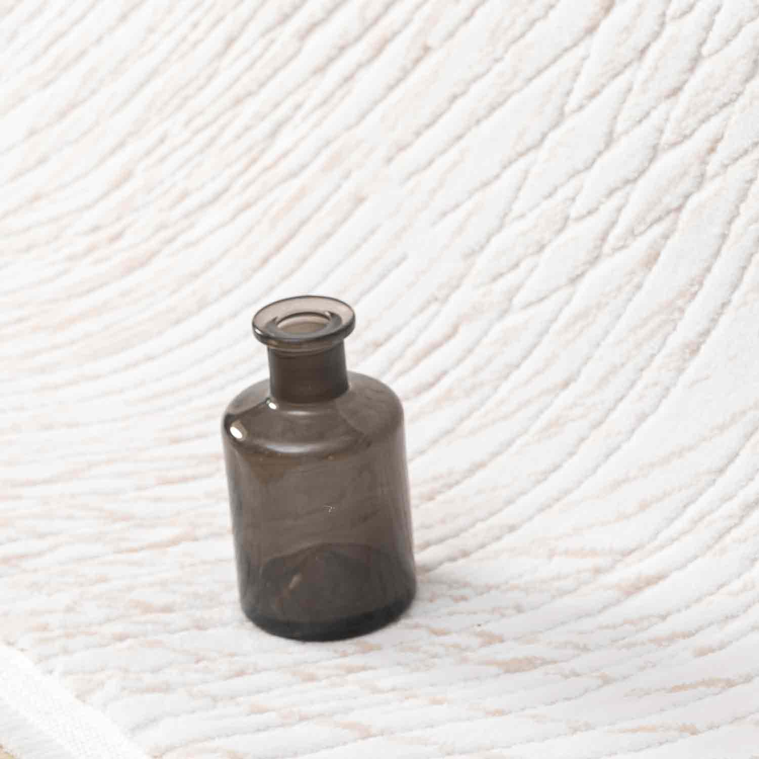 Bej Krem Soyut Çizgili Modern Halı
