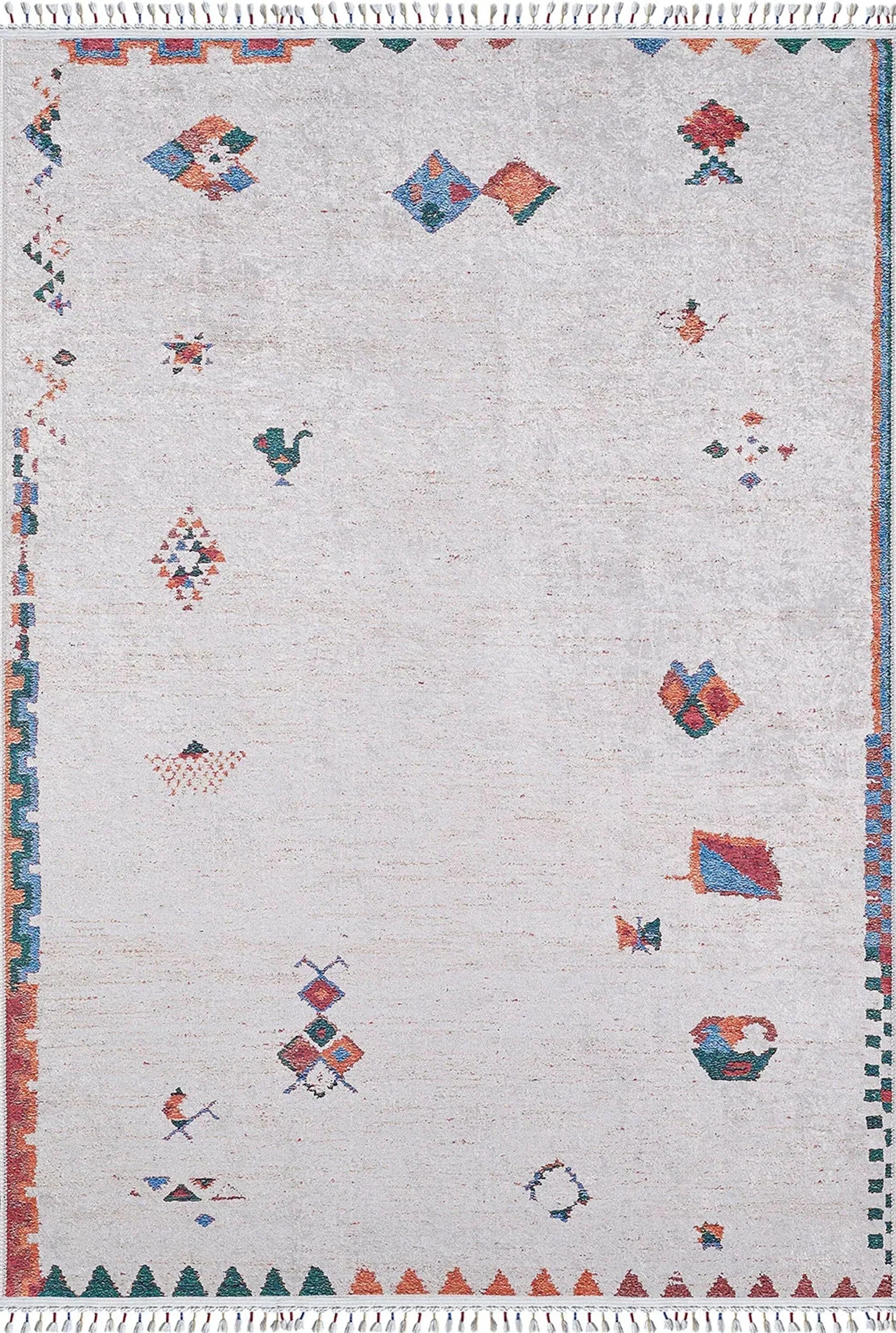 Beyaz Fildişi Kilim Halı