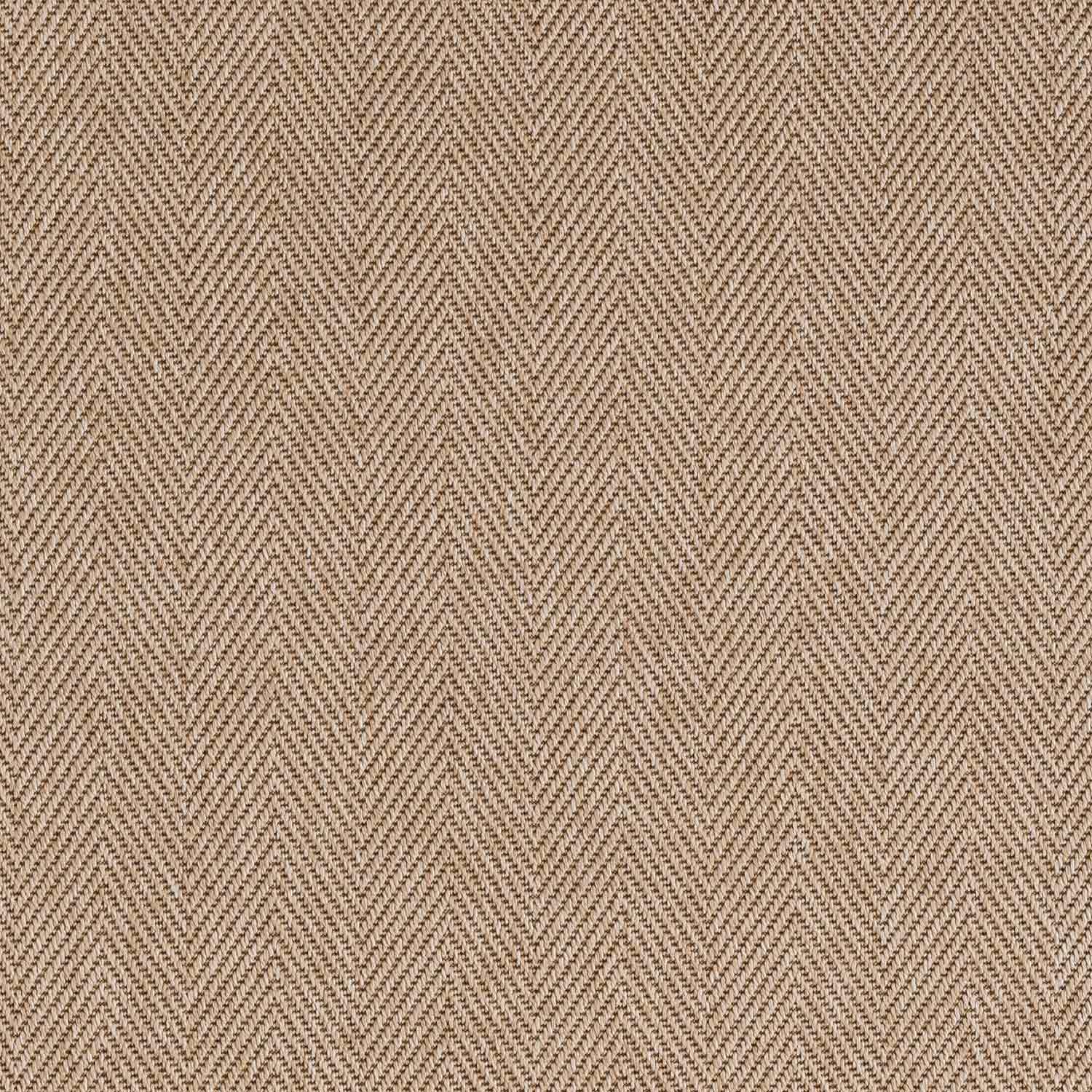 Düz Bej Kılçık Desenli Modern Halı