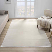 Düz Krem Bej Sade Modern Halı