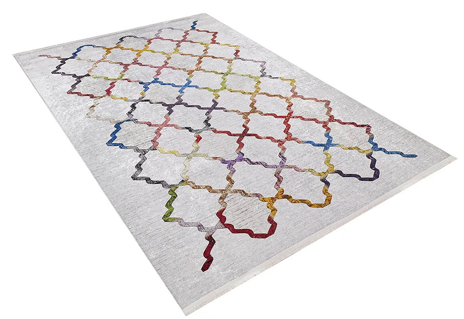 Geometrik Renkli Halı