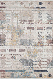 Geometrik Sade Bej Kilim Halı