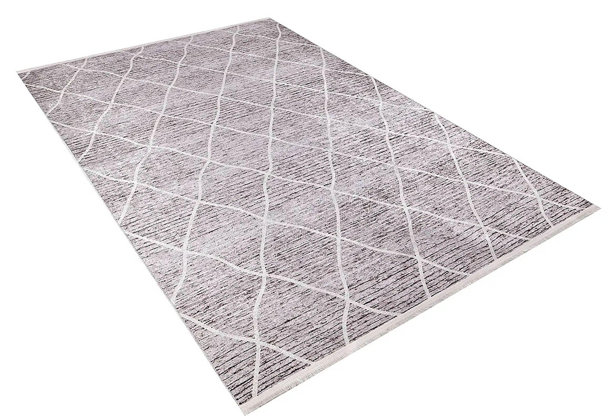 Gül Kurusu Fas Tarzı Geometrik Halı