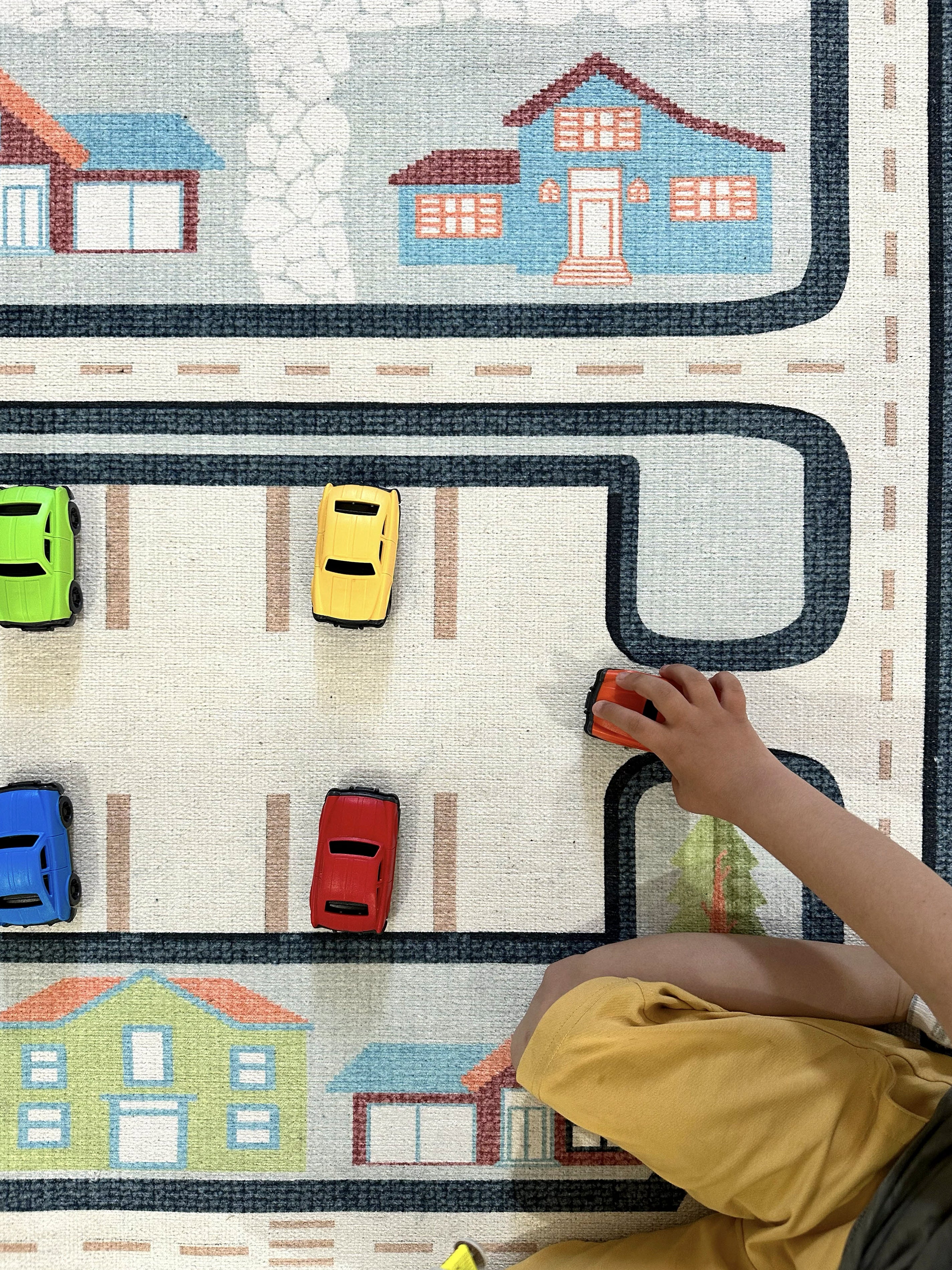 Traffic Themed Children's Rug