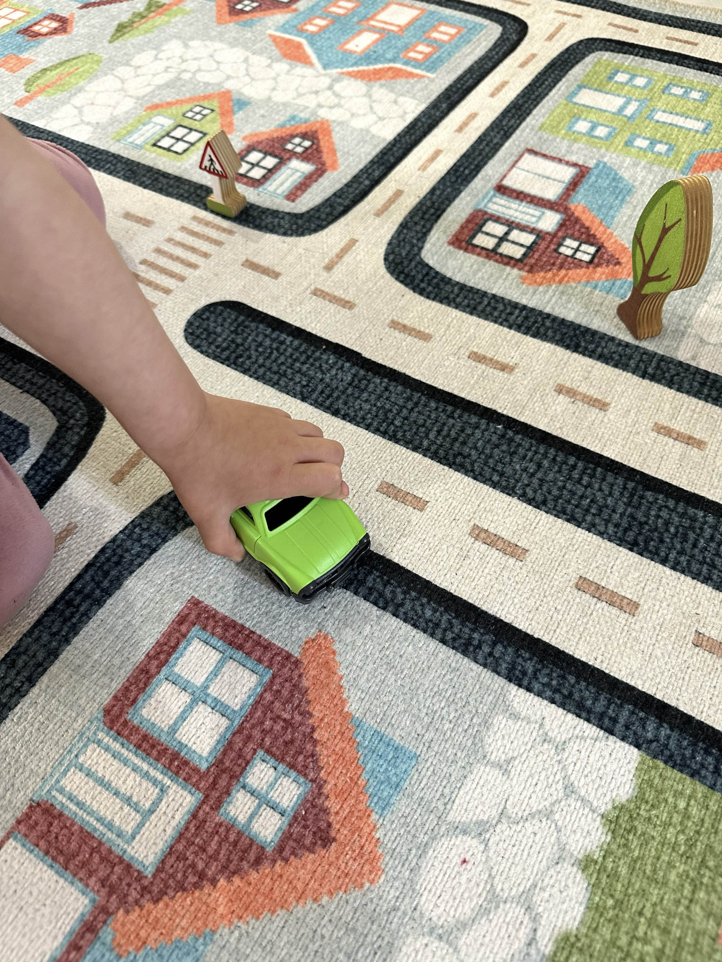 Traffic Themed Children's Rug