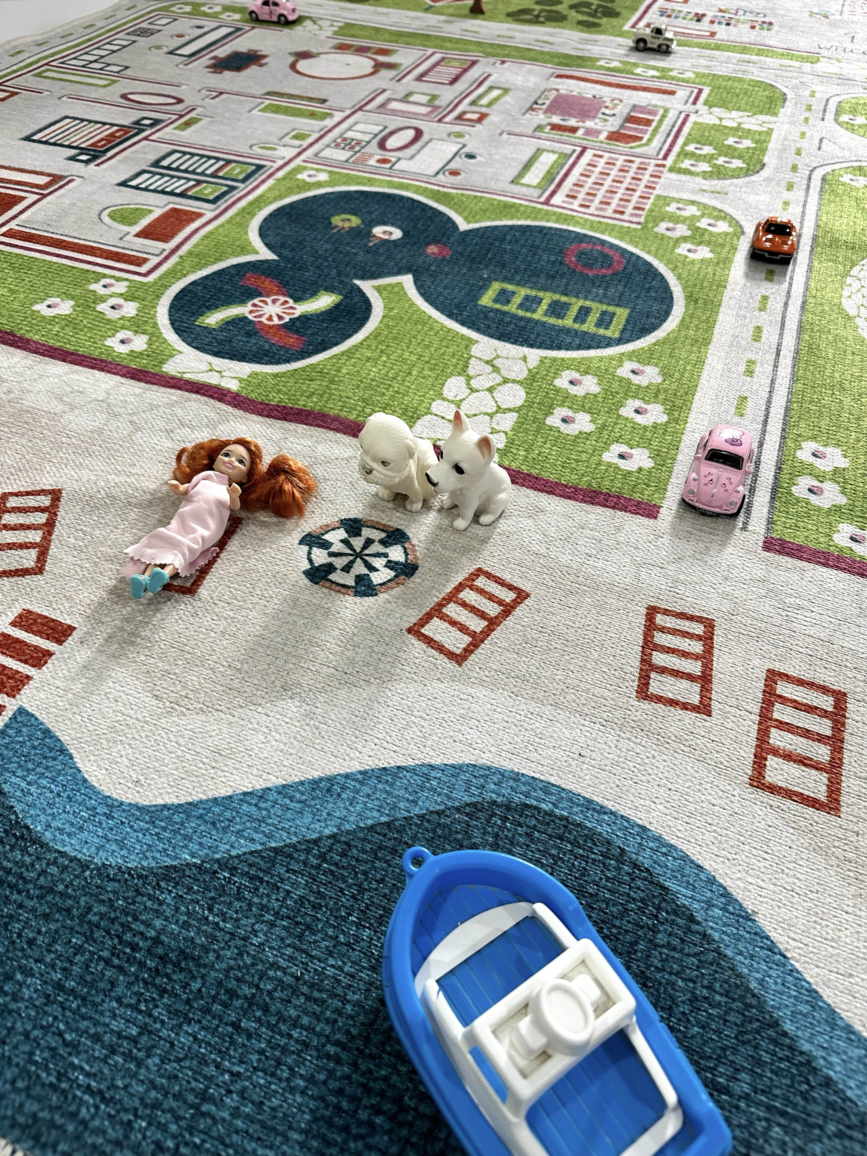 Traffic Themed Children's Rug