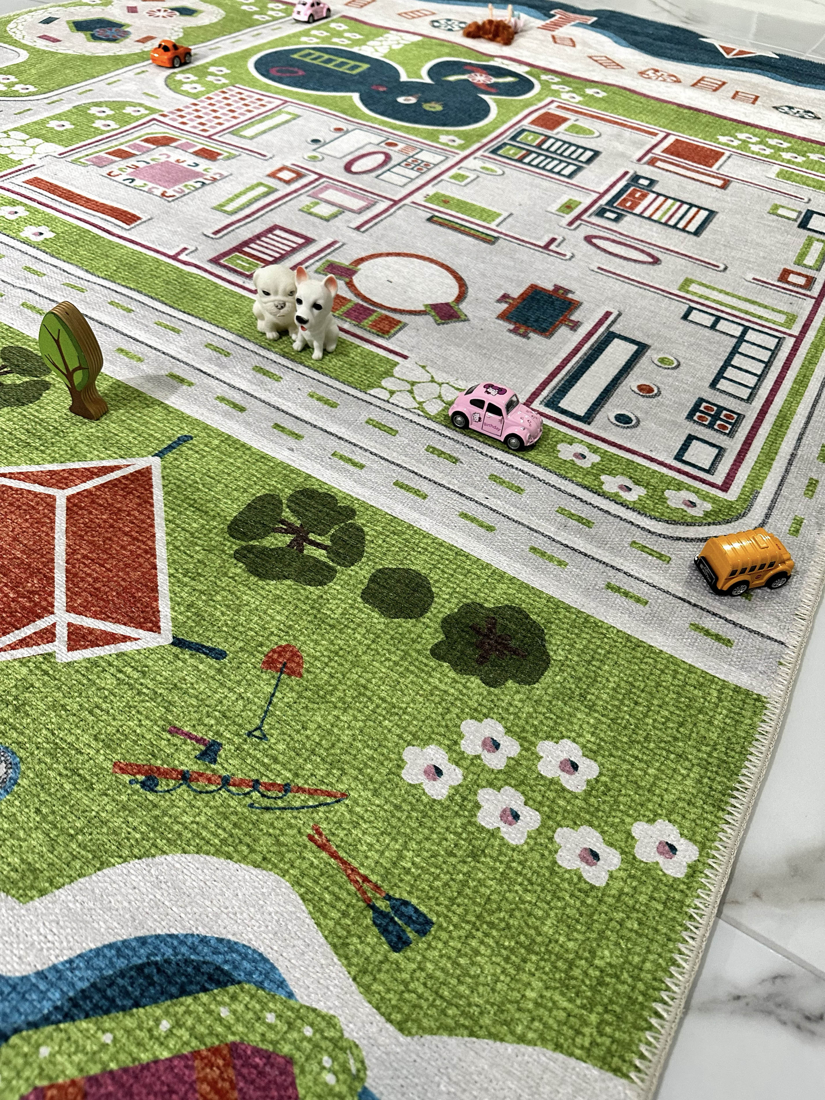 Traffic Themed Children's Rug