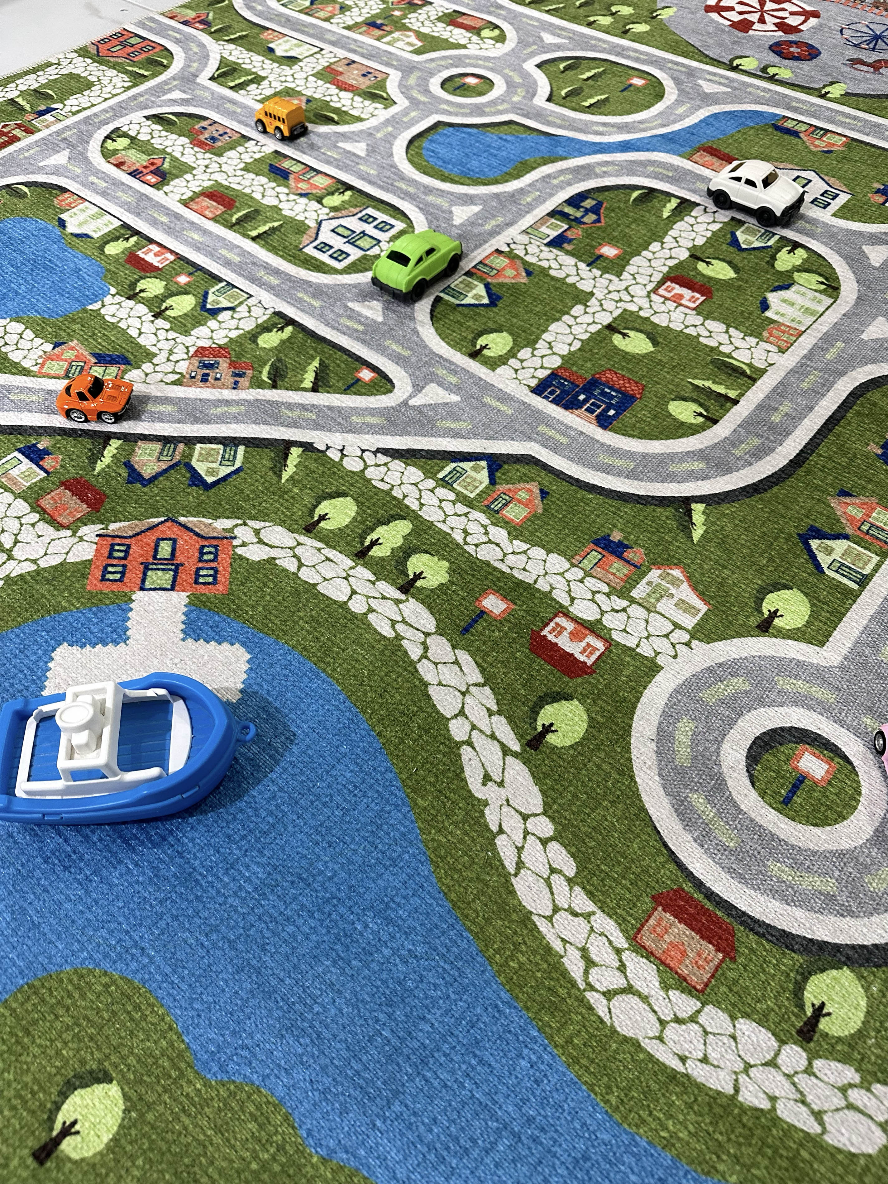 Traffic Themed Children's Rug