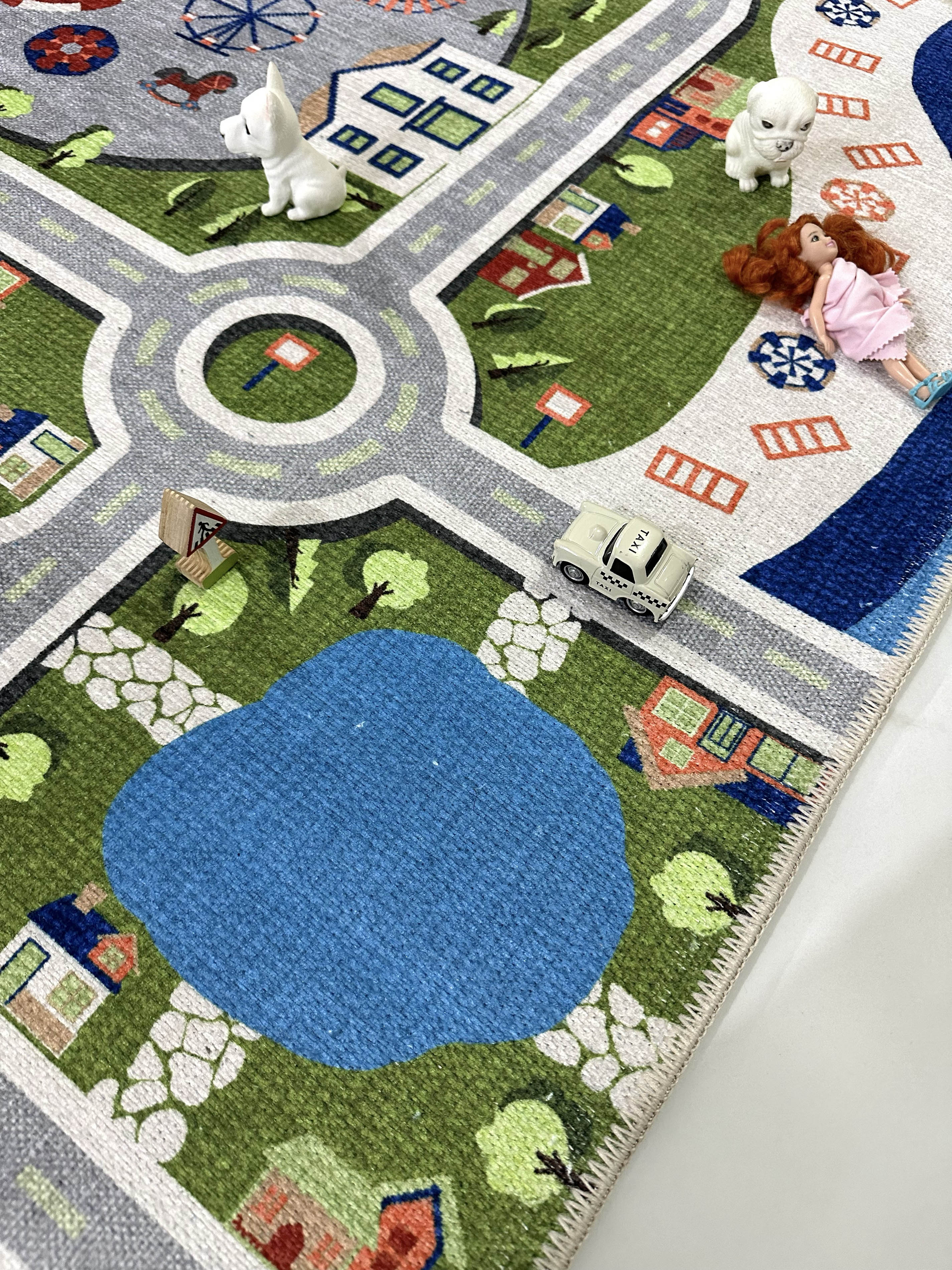 Traffic Themed Children's Rug