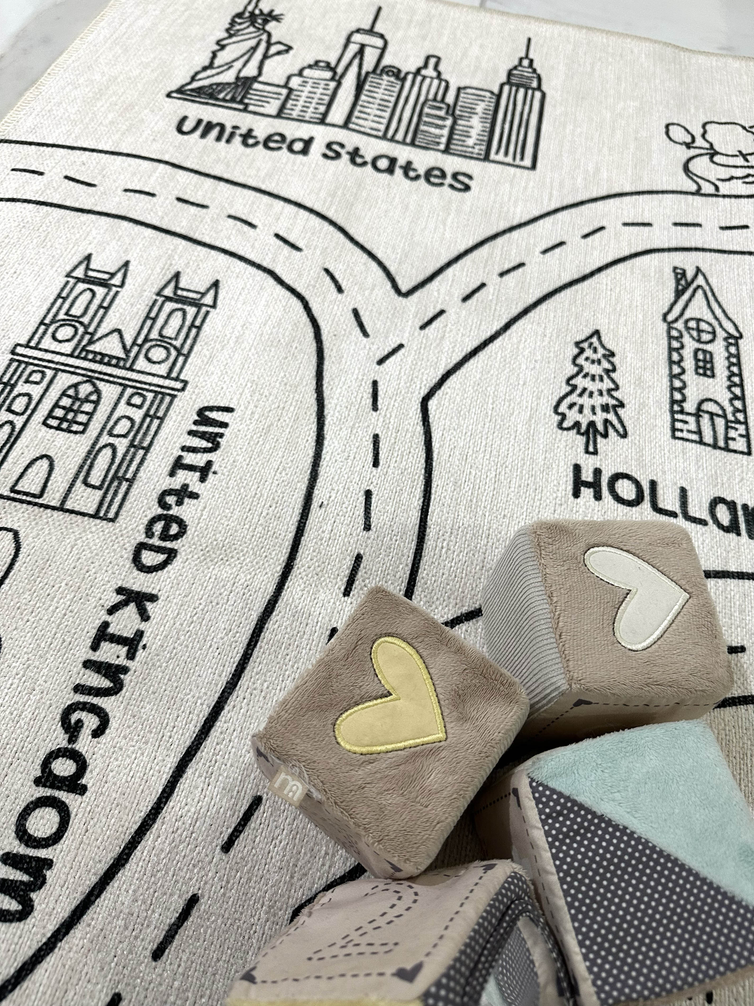 Traffic Themed Children's Rug