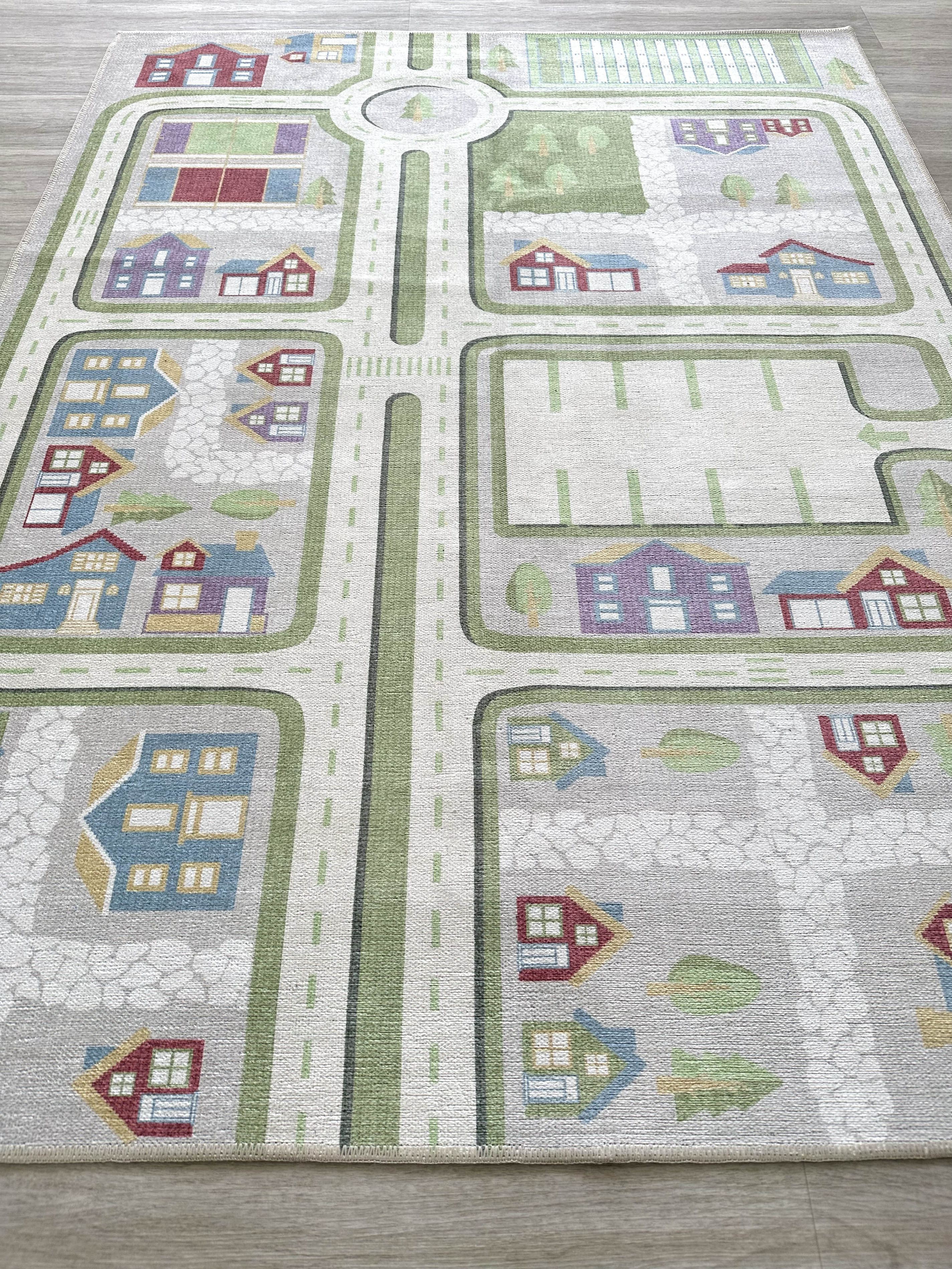 Traffic Themed Children's Rug