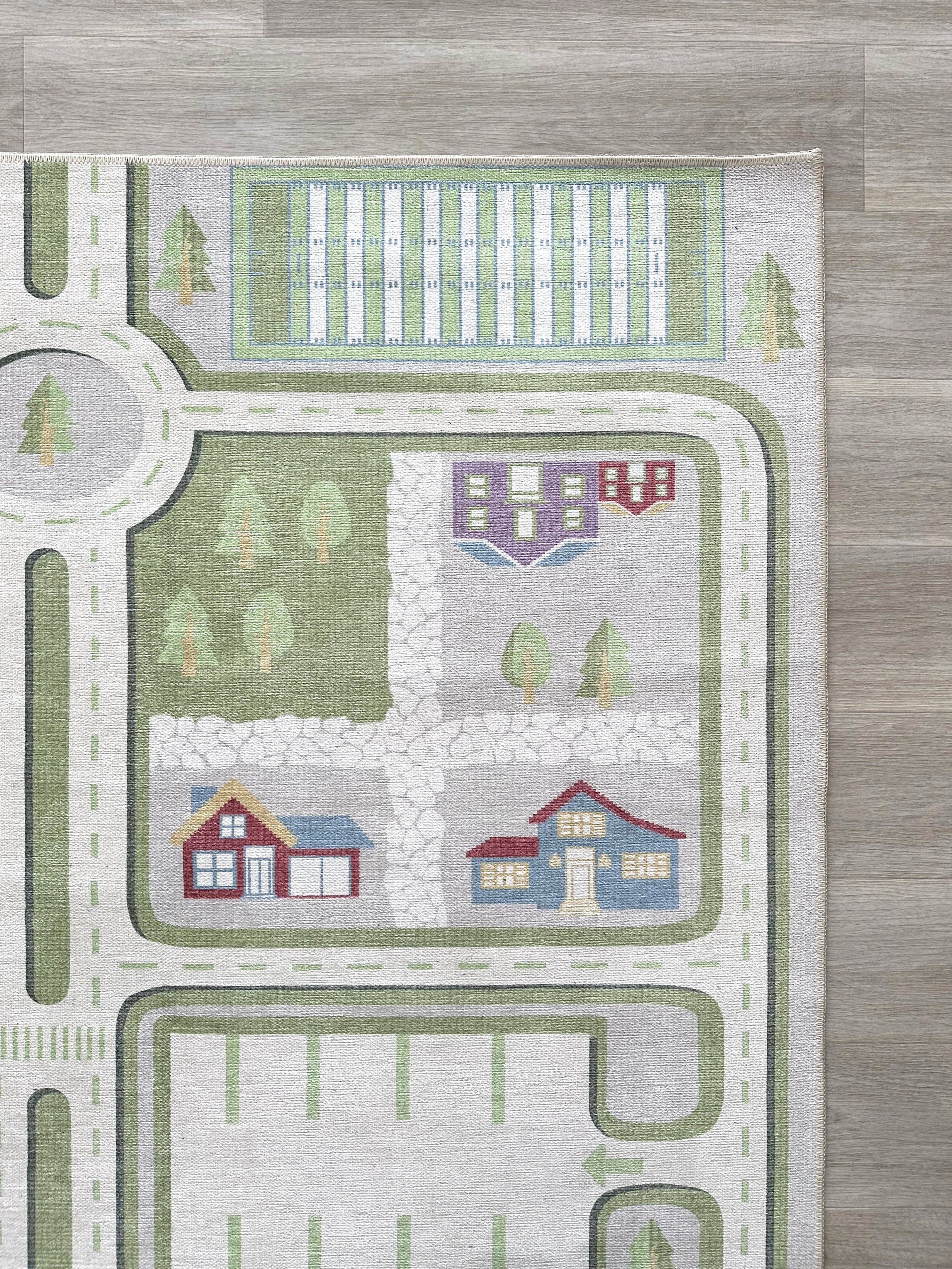 Traffic Themed Children's Rug